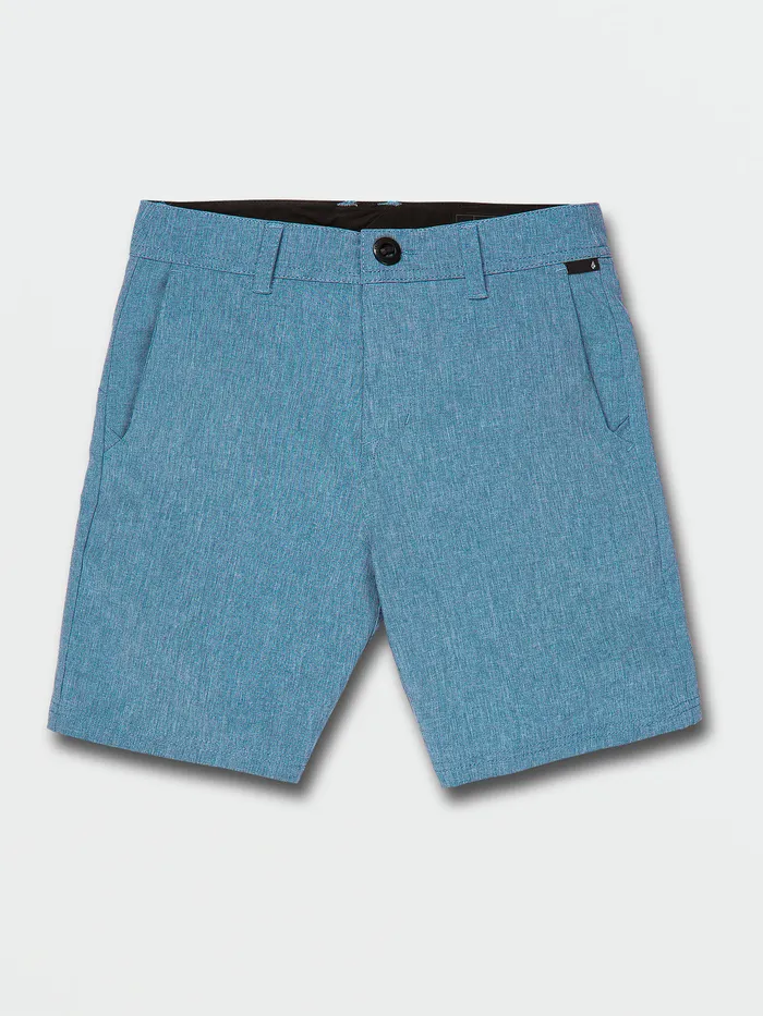 Volcom Shorts Big Boys Frickin Cross Shred Static Shorts 8211 Niagra Niagara 8211 Boys