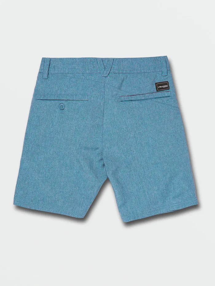 Volcom Shorts Big Boys Frickin Cross Shred Static Shorts 8211 Niagra Niagara 8211 Boys