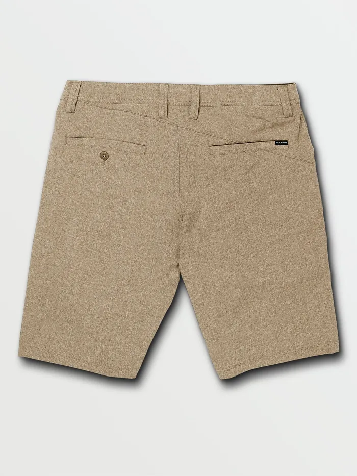 Volcom Shorts Frickin Surf N039 Turf Static 2 Hybrid Shorts 8211 Dark Khaki Dark Khaki 8211 Mens