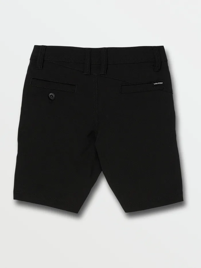 Volcom Shorts Little Boys Frickin Surf N039 Turf Static Shorts 8211 Black Out Black Out 8211 Boys