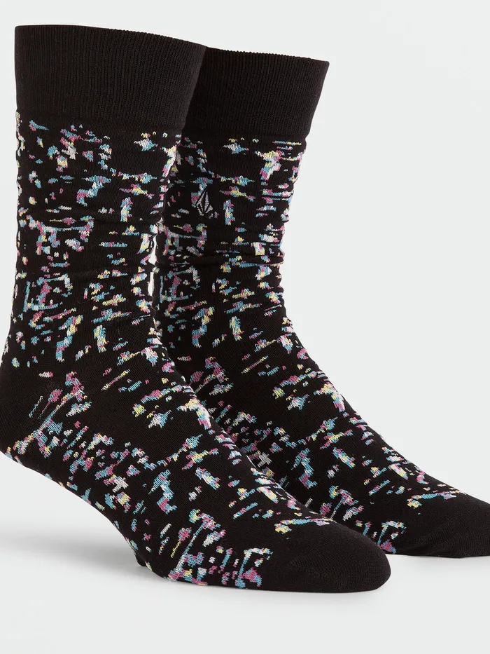 Volcom Socks True Socks 8211 Black Black 8211 Mens