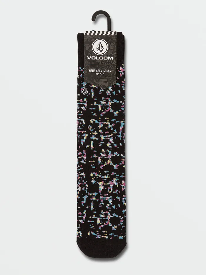 Volcom Socks True Socks 8211 Black Black 8211 Mens