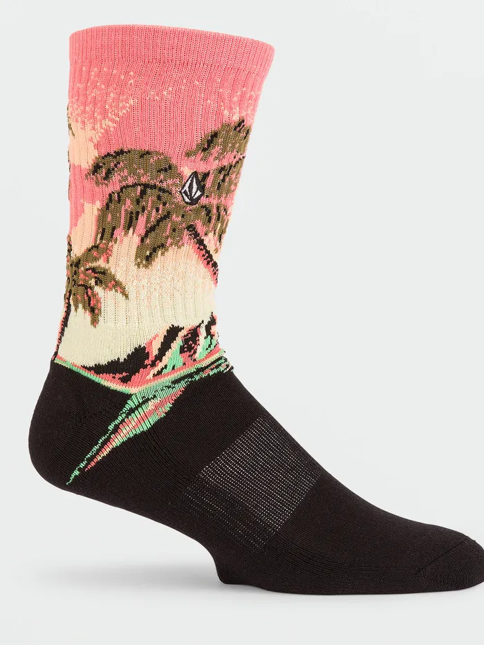 Volcom Socks Vibe Socks 8211 Cream Blush Cream Blush 8211 Mens
