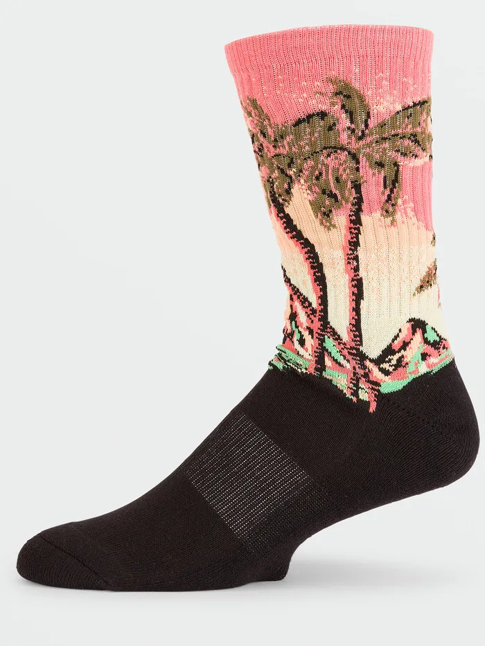 Volcom Socks Vibe Socks 8211 Cream Blush Cream Blush 8211 Mens