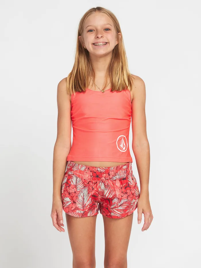 Volcom Swim Girls Sea U Soon Boardshorts 8211 Pistol Punch Pistol Punch 8211 Girls