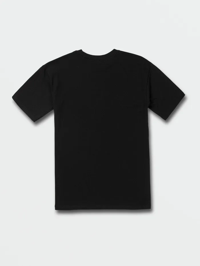 Volcom TShirts and Tanks Sonicali Short Sleeve Tee 8211 Black Black 8211 Mens