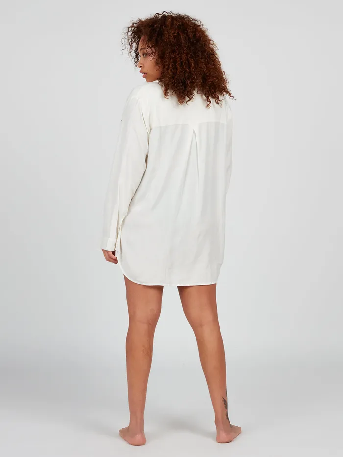 Volcom Tops Coco Ho Tunic 8211 Star White Star White 8211 Womens