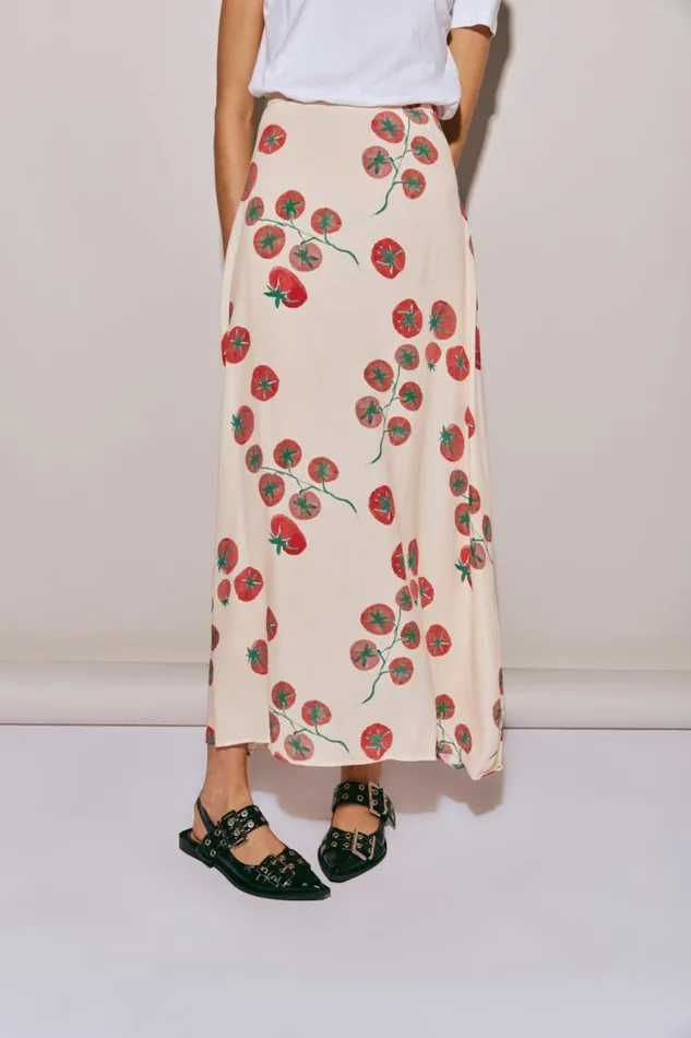 VRG GRL Brie Midi Skirt Roma Women Skirts