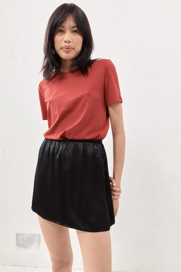 VRG GRL Freya Mini Skirt Black Women Skirts
