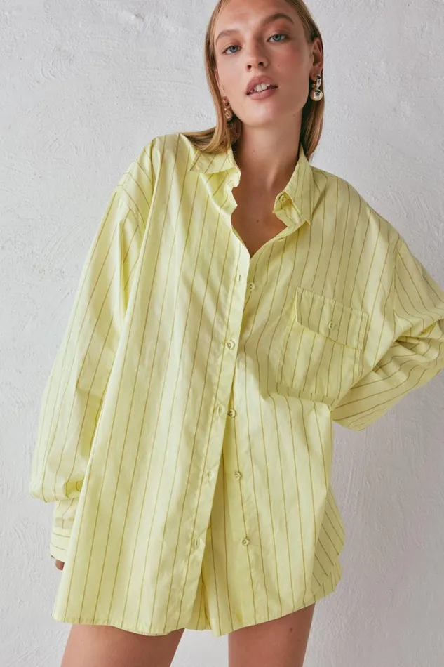VRG GRL June Shirt Citrus Women Long Sleeve