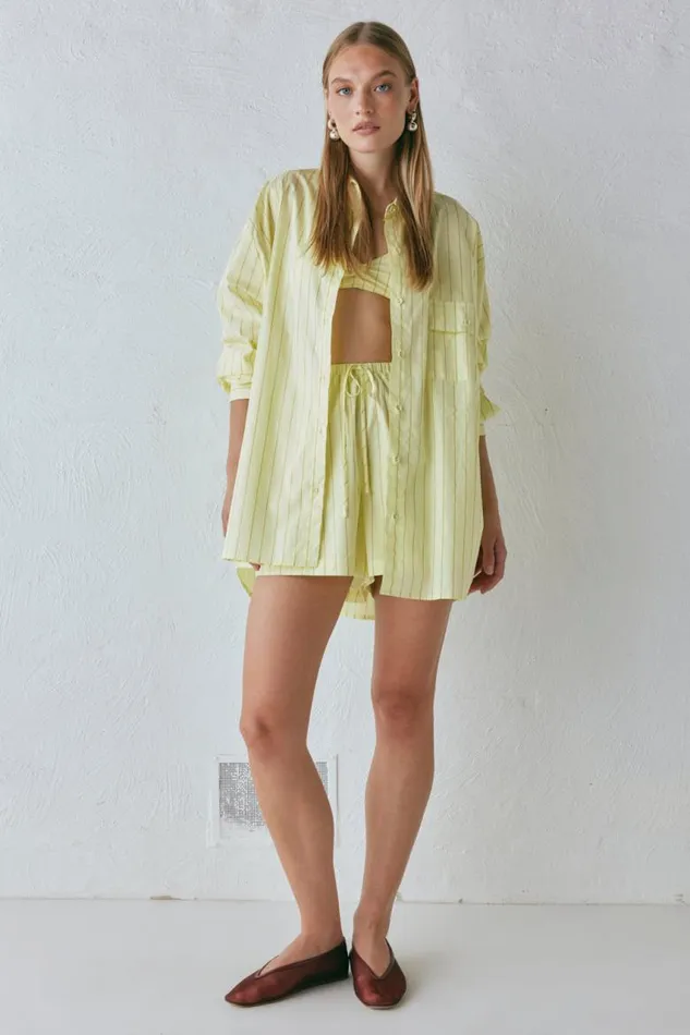 VRG GRL June Shirt Citrus Women Long Sleeve
