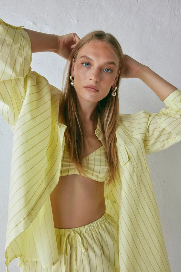 VRG GRL June Shirt Citrus Women Long Sleeve