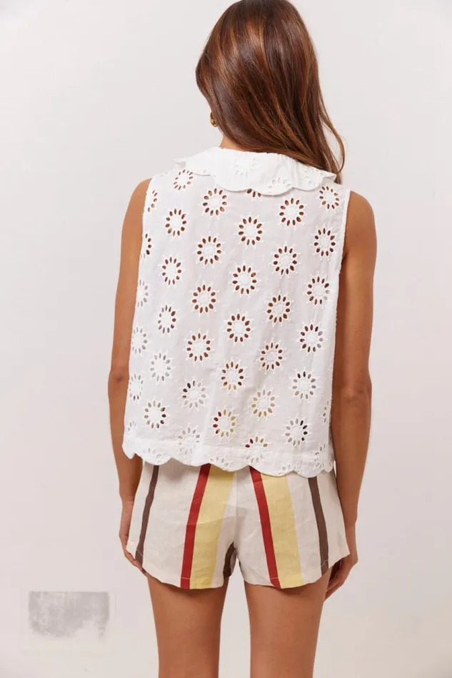VRG GRL Maisie Top Anglaise Women Sets