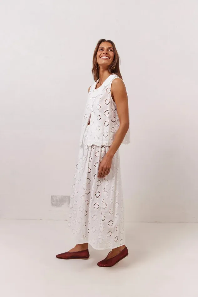 VRG GRL Maisie Top Anglaise Women Sets