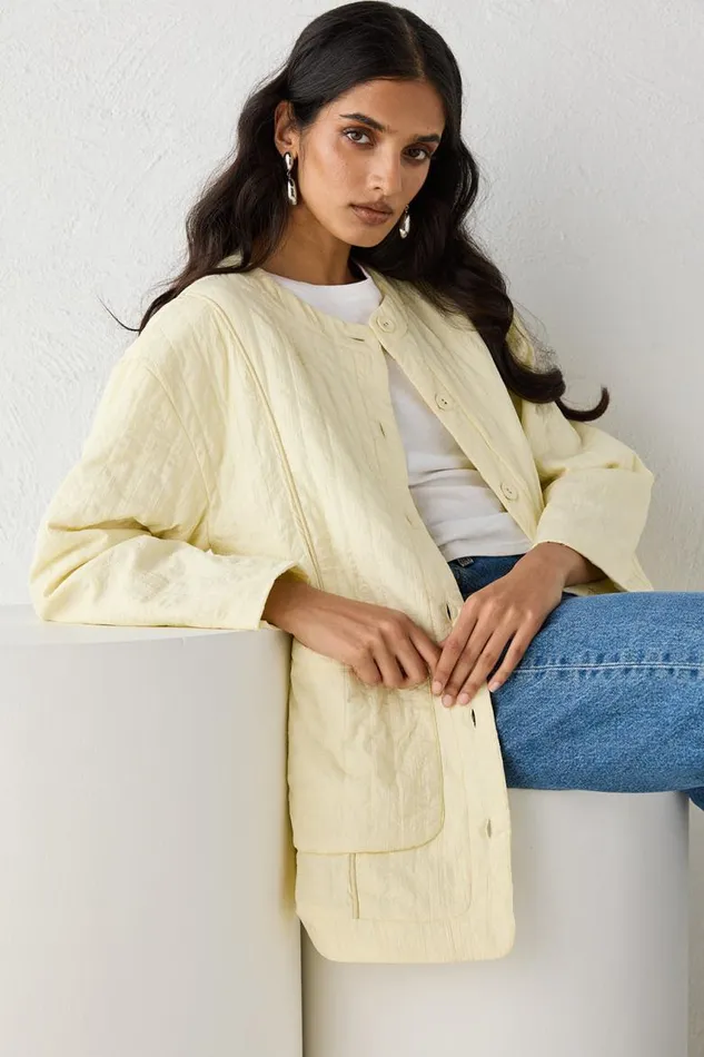 VRG GRL Mona Jacket Butter Women JacketsCoats