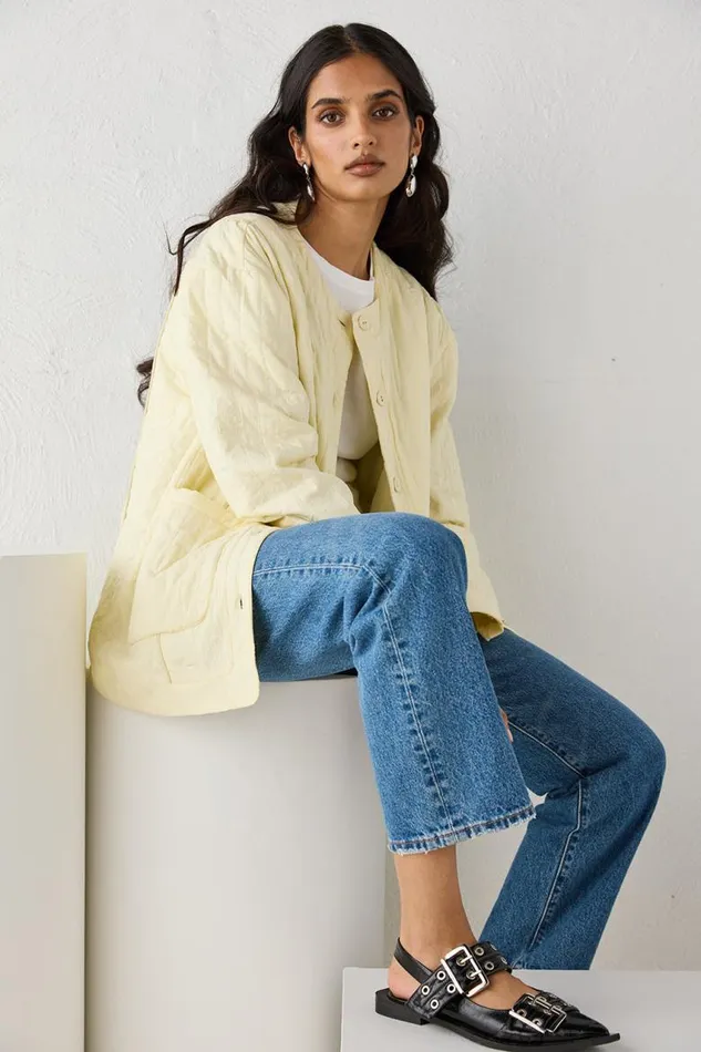 VRG GRL Mona Jacket Butter Women JacketsCoats