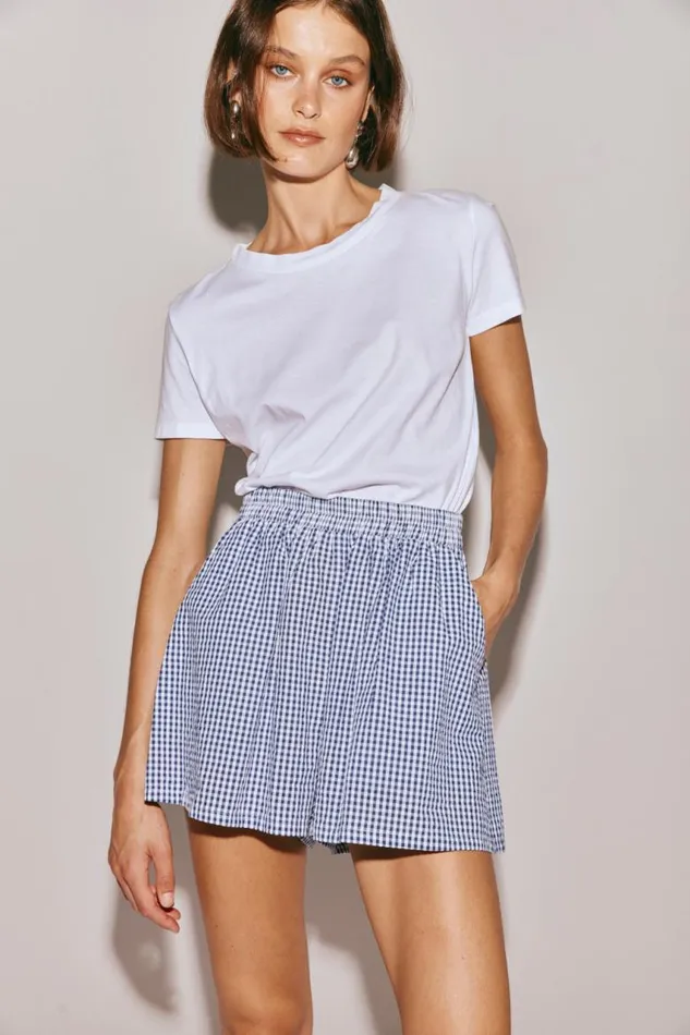 VRG GRL The Sea and I Shorts Navy Women Sets