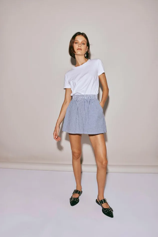 VRG GRL The Sea and I Shorts Navy Women Sets