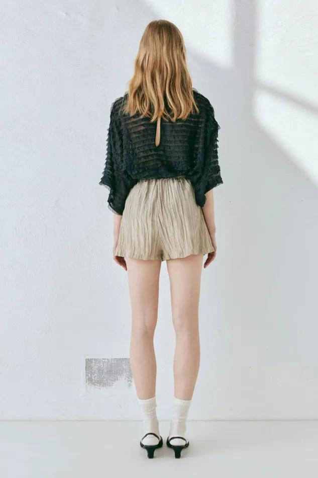 VRG GRL The Sea and I Shorts Taupe Women Shorts