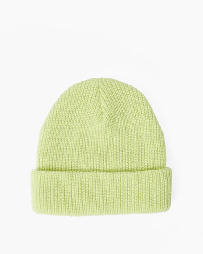 Walled Beanie Light Green Men Billabong Hats