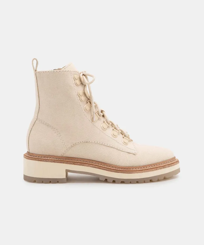 Whitny Boots Sandstone Canvas Women Dolce Vita Boots and Booties