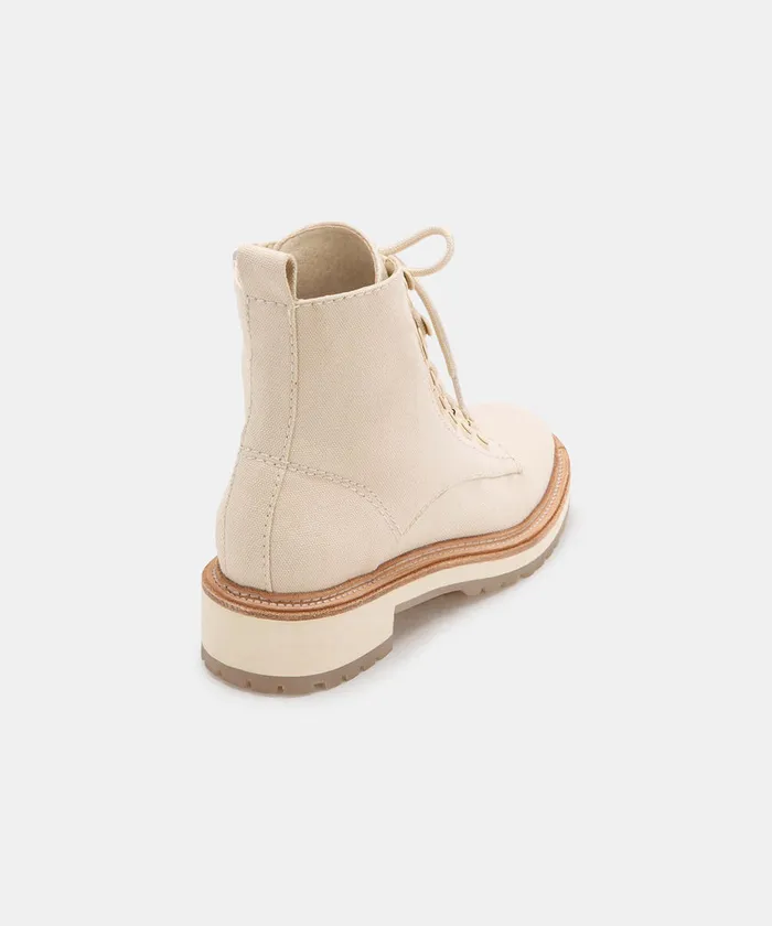 Whitny Boots Sandstone Canvas Women Dolce Vita Boots and Booties