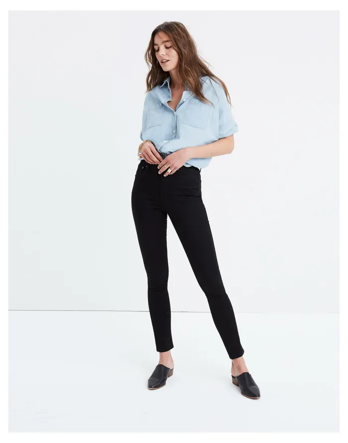 Women 10034 High Rise Skinny Jeans In Carbondale Wash Carbondale Wash Madewell Jeans