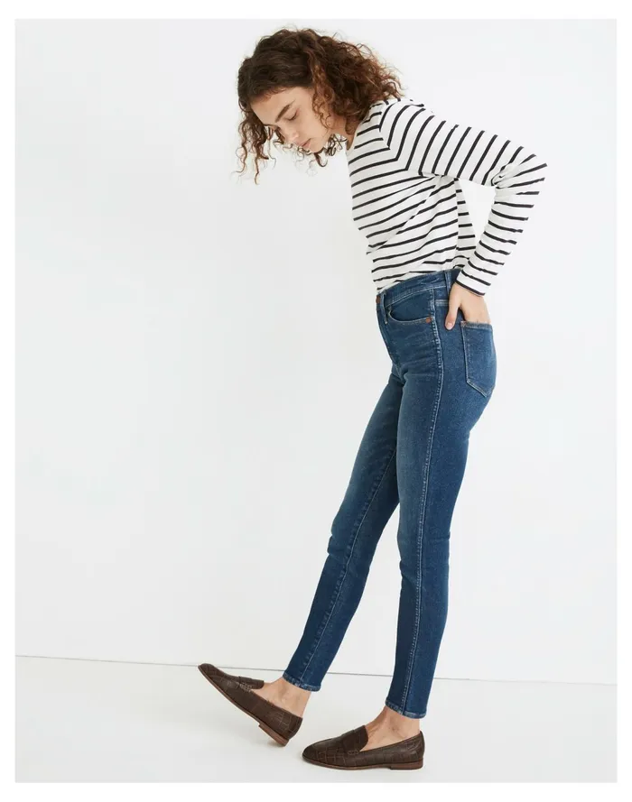 Women 10034 High Rise Skinny Jeans In Winston Wash Winston Wash Madewell Jeans Women 10034 High Rise Skinny Jeans In Winston Wash Winston Wash Madewell Jeans