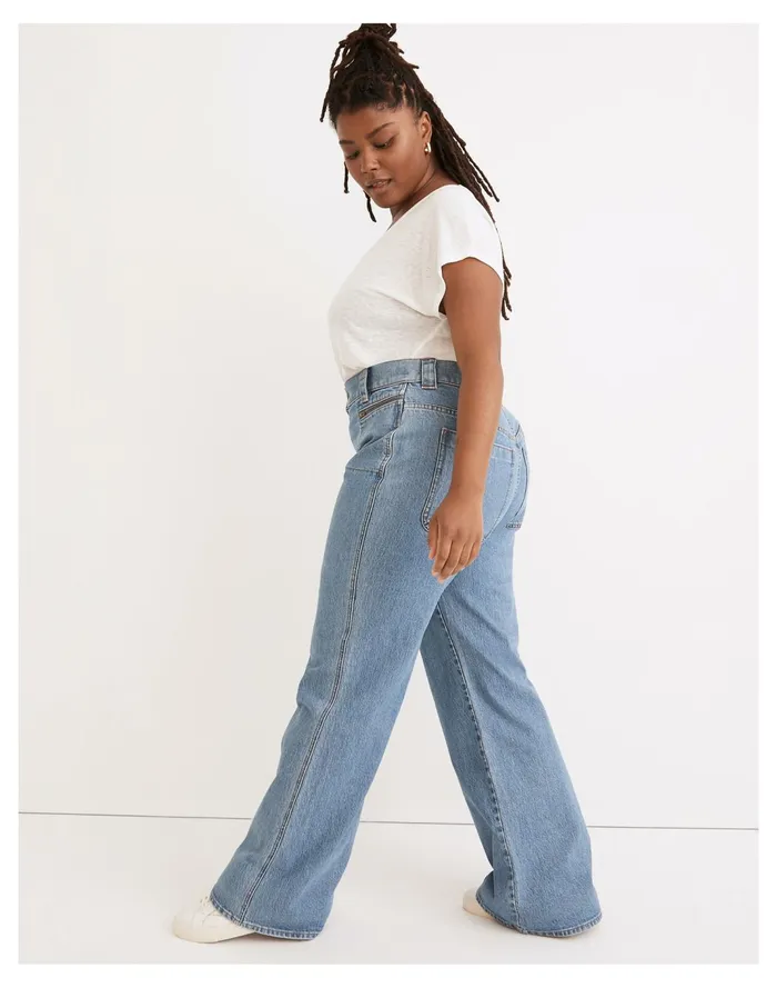 Women 11034 High Rise Flare Jeans In Easley Wash Easley Wash Madewell Jeans Women 11034 High Rise Flare Jeans In Easley Wash Easley Wash Madewell Jeans