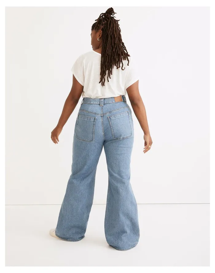 Women 11034 High Rise Flare Jeans In Easley Wash Easley Wash Madewell Jeans Women 11034 High Rise Flare Jeans In Easley Wash Easley Wash Madewell Jeans