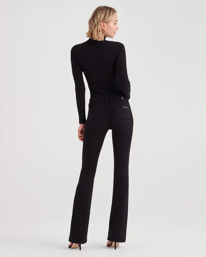 Women 7 For All Mankind BAir Bair Bootcut In Black