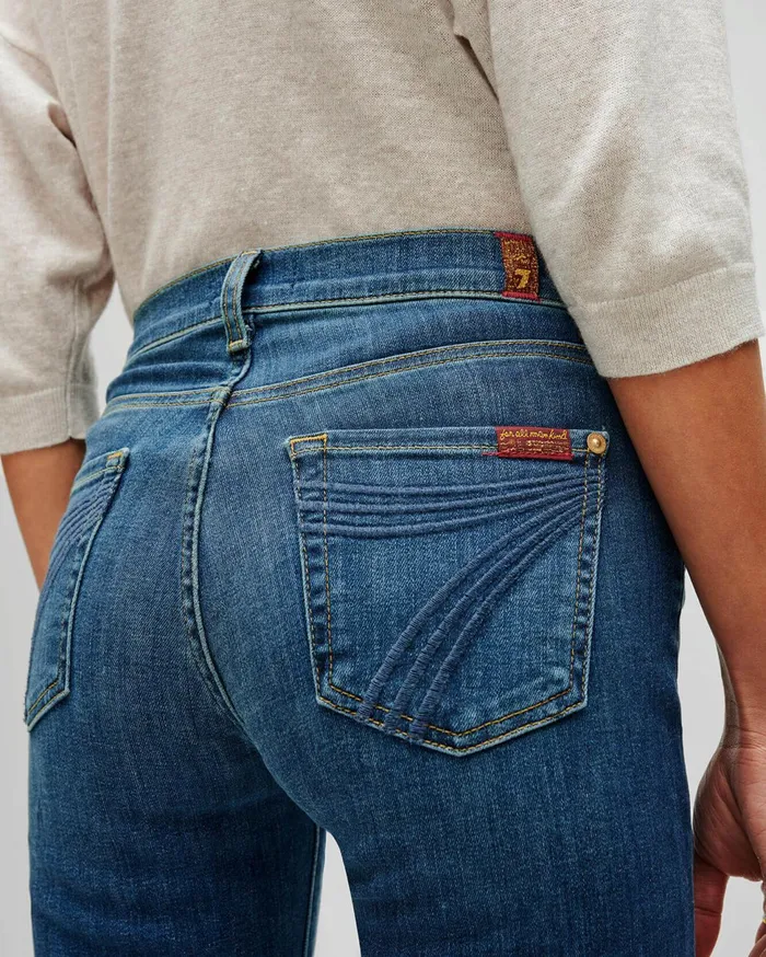 Women 7 For All Mankind Full Length DOJO IN MEDIUM MELROSE