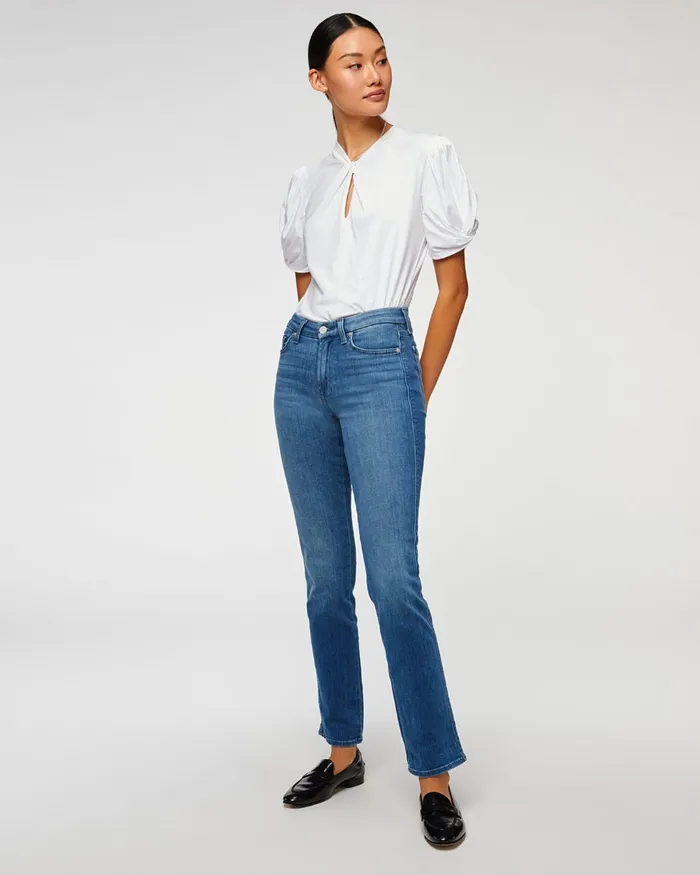 Women 7 For All Mankind Full Length Kimmie Straight In Shoreline Drive