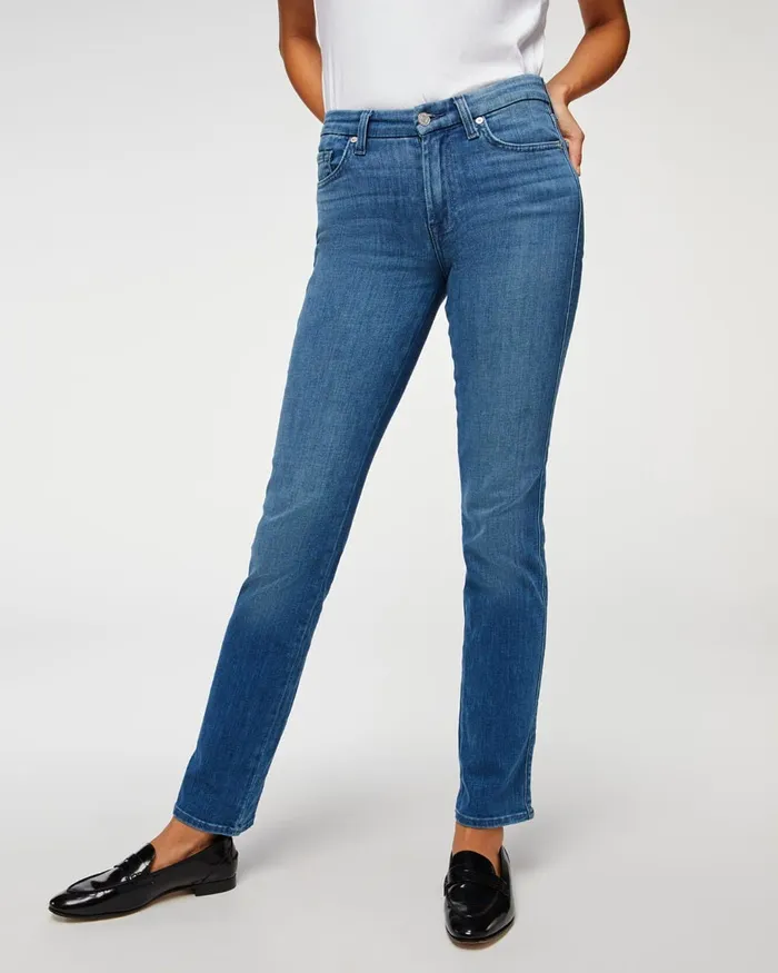 Women 7 For All Mankind Full Length Kimmie Straight In Shoreline Drive