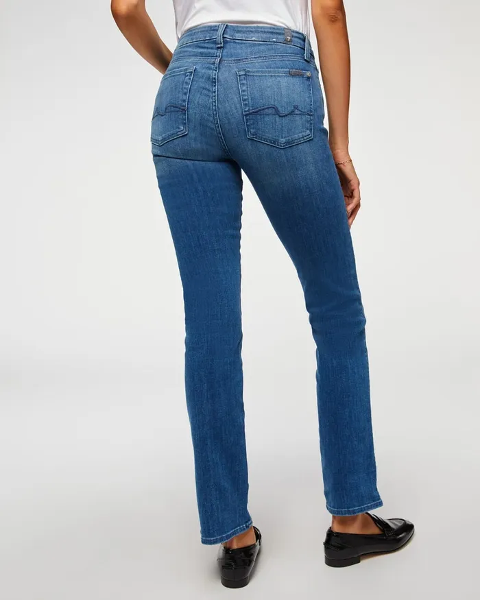 Women 7 For All Mankind Full Length Kimmie Straight In Shoreline Drive