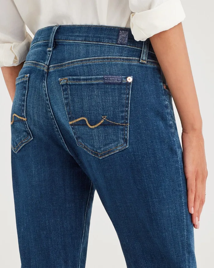 Women 7 For All Mankind High Waist Josefina In Broken Twill Vanity
