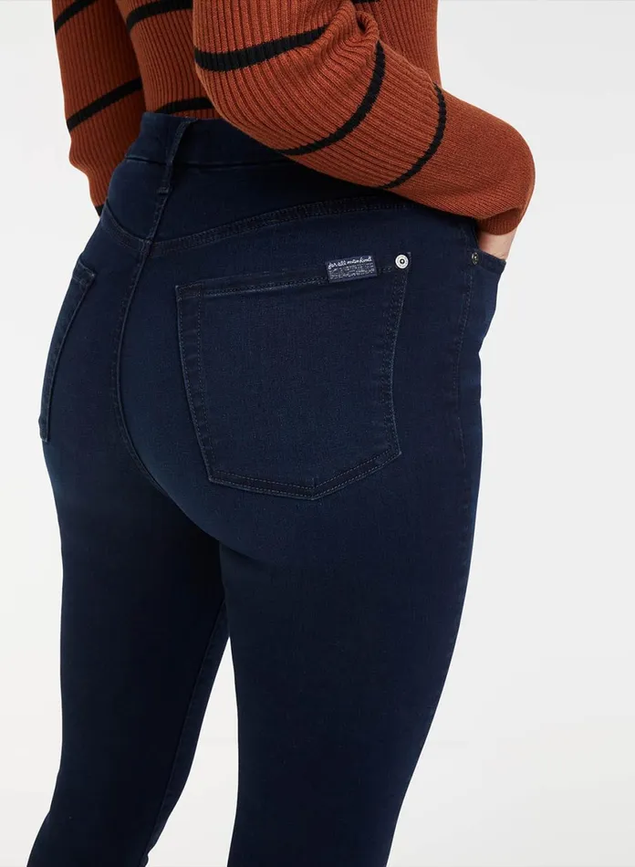 Women 7 For All Mankind Slim Illusion Slim Illusion Aubrey In Twilight Blue