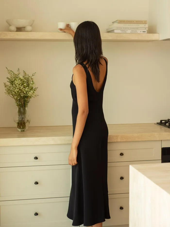 Women AEmery 8211 Esther Slip Dress In Black The UNDONE Dresses
