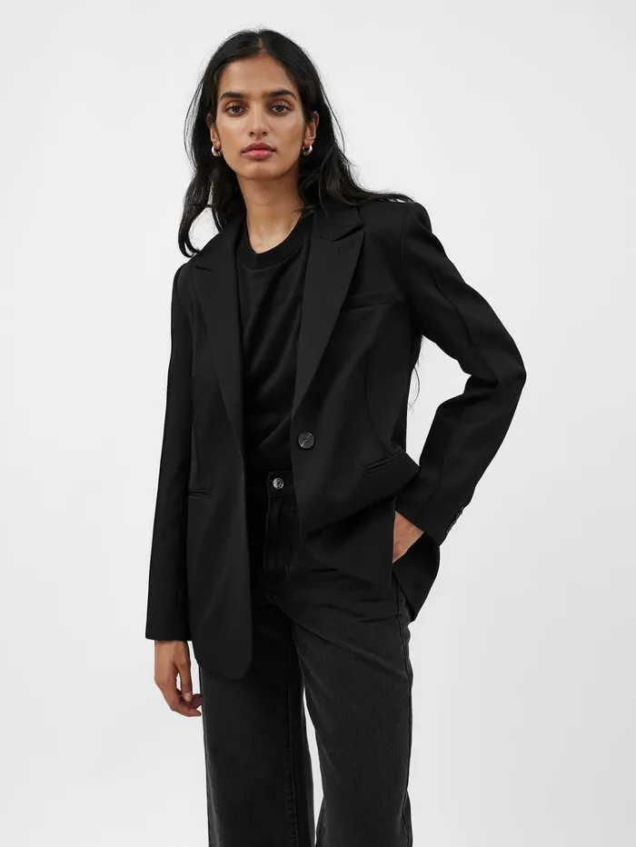 Women AEmery 8211 Maya Blazer In Black The UNDONE Jackets