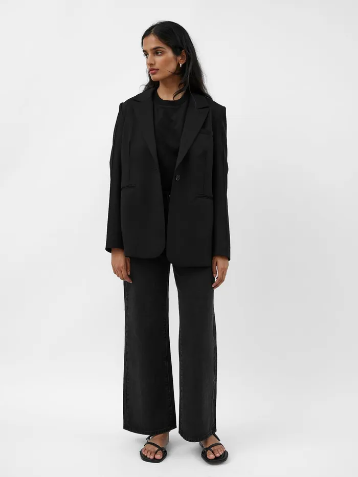 Women AEmery 8211 Maya Blazer In Black The UNDONE Jackets