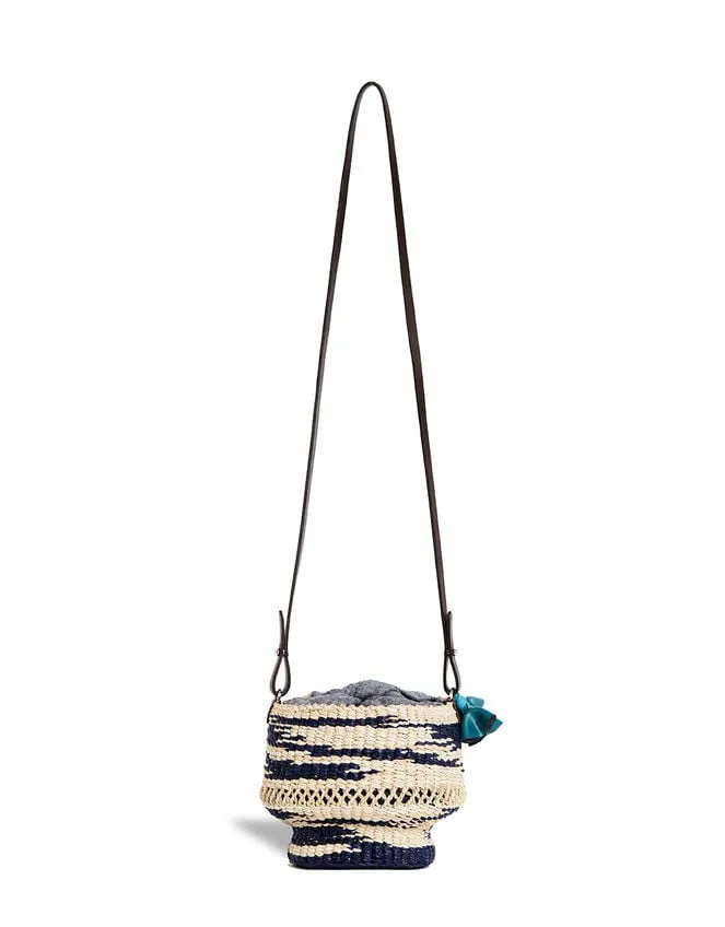 Women Aaks Baw Pot Wavy Bag Monsoon Bags and Purses