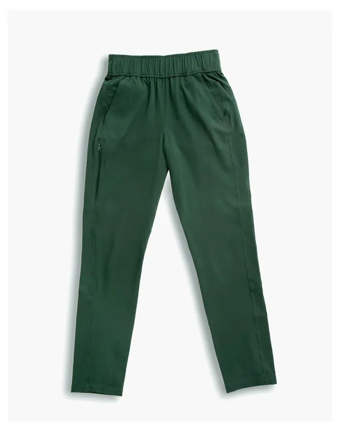 Women Alder Open Air Pants Forest Green Madewell Activewear Women Alder Open Air Pants Forest Green Madewell Activewear
