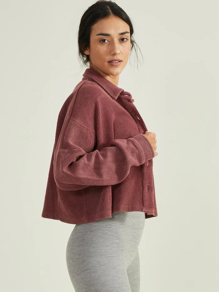 Women Altar039d State Activewear On Target Shacket Crushberry