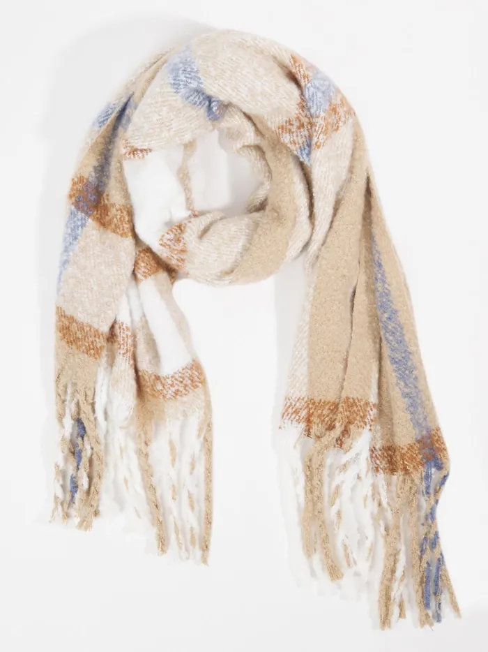 Women Altar039d State Bandanas Scarves Emily Plaid Scarf Camel