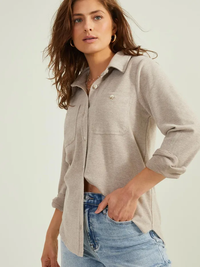 Women Altar039d State Blouses Lindsey Button Up Top Ashtaupe