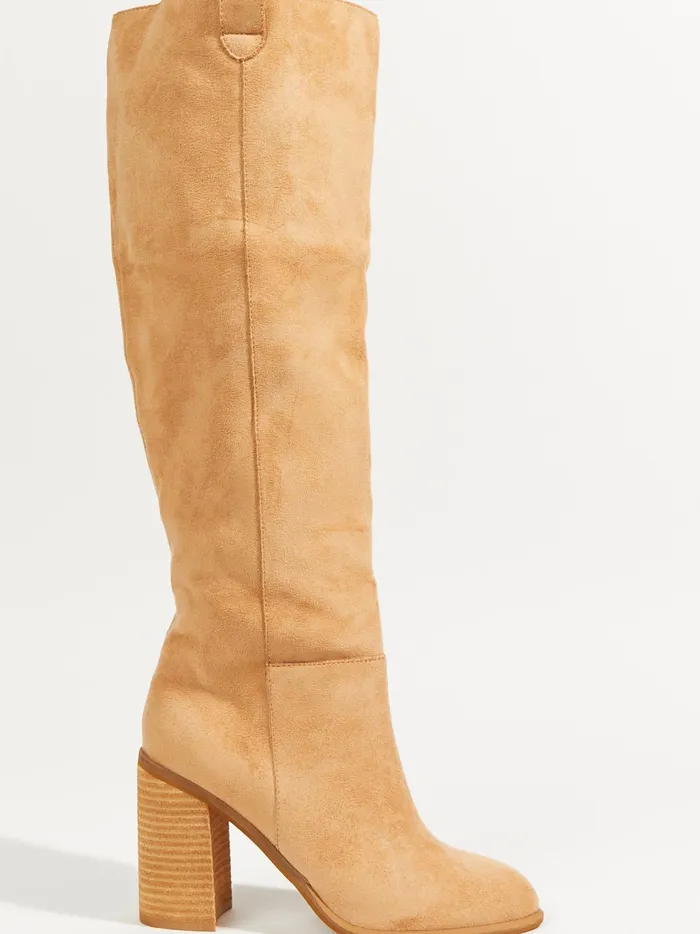 Women Altar039d State Boots Booties Angel Knee High Heeled Boots Sand