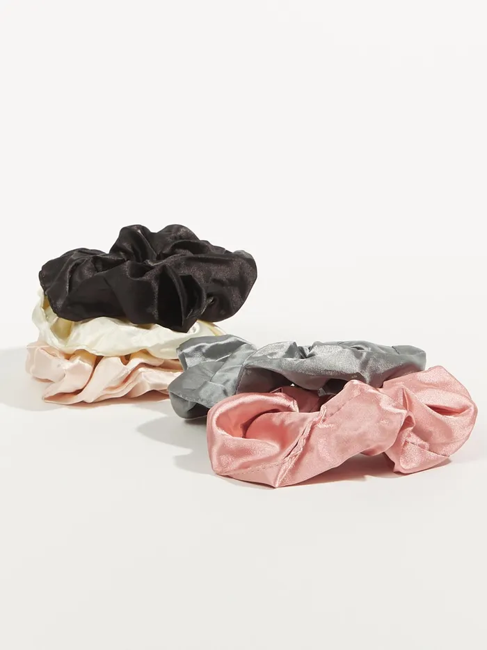 Women Altar039d State Hair Accessories Silk Scrunchie Set Pastelmulti