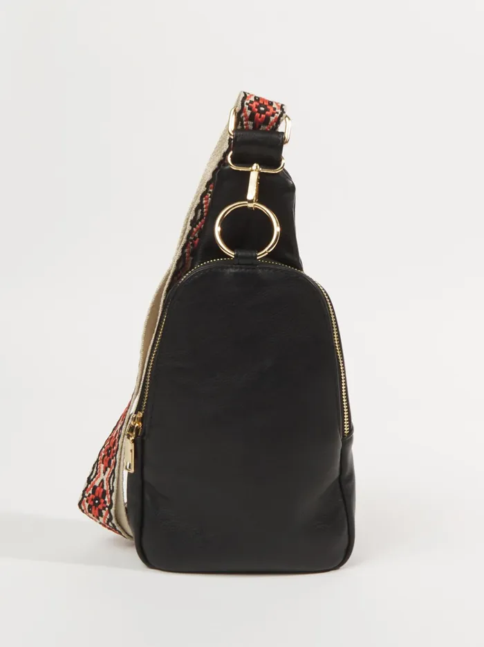 Women Altar039d State Handbags Aztec Sling Bag Black