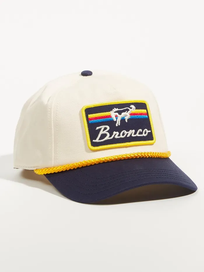 Women Altar039d State Hats Bronco Patch Baseball Hat Ivorynavy