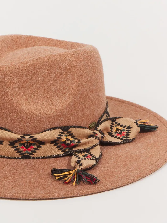 Women Altar039d State Hats Heather Aztec Brim Hat Caramel